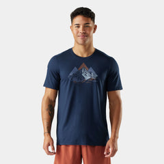 Men's Peak Bagger Active Short Sleeve Graphic Tee