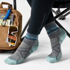 Women's Hike Zig Zag Valley Mid Crew Socks