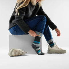 Women's Everyday Multi-Stripe Crew Socks