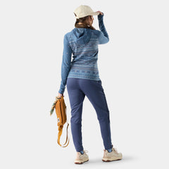 Women's Classic Thermal Merino Base Layer 1/2 Zip Hoodie