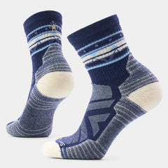 Women's Hike Zig Zag Valley Mid Crew Socks