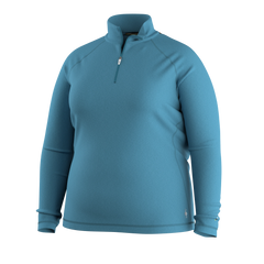Women's Classic Thermal Merino Base Layer 1/4 Zip Plus