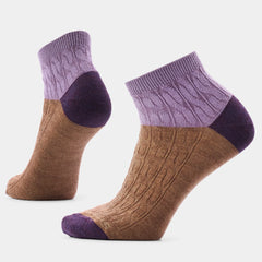 Women's Everyday Cable Ankle Socks