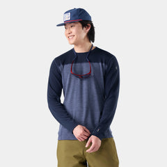 Men's Classic Thermal Merino Base Layer Colorblock Crew Boxed