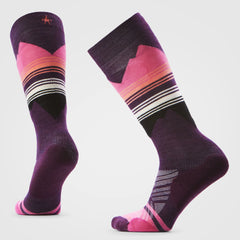 Women's Ski Pattern Over The Calf Socks