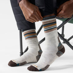 Hike Striped Crew Socks