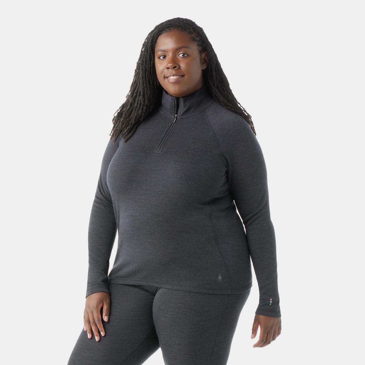 Women's Classic Thermal Merino Base Layer 1/4 Zip Plus
