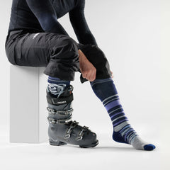 Ski Growling Grizzly Over The Calf Socks