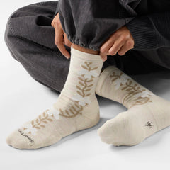 Women's Everyday Garden Vine Crew Socks