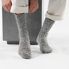 Everyday Cozy Heritage Rib Crew Socks