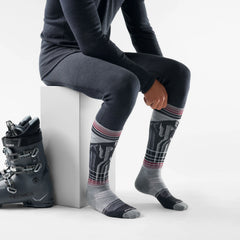 Ski Summit Shot Over The Calf Socks