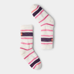 Kids' Hike Striped Crew Socks