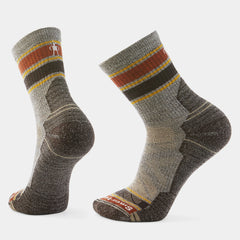 Hike Striped Mid Crew Socks
