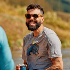 Men's Bear Strata Active Short Sleeve Graphic Tee