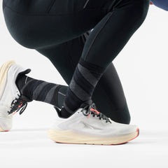 Run Pattern Crew Socks