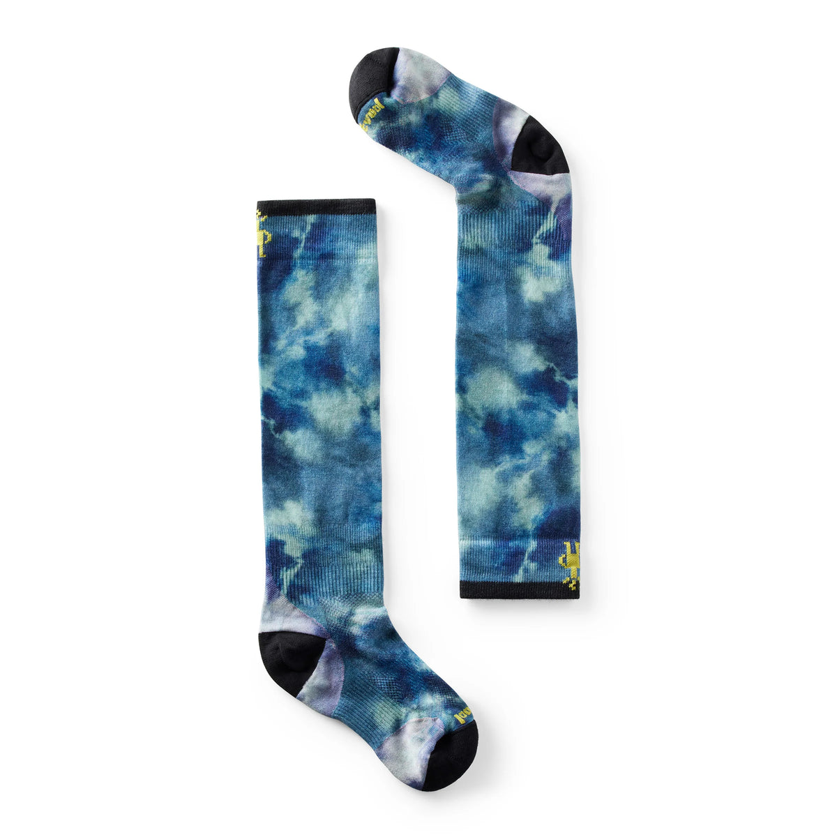 Junior Ski Tie Dye Print Over The Calf Socks