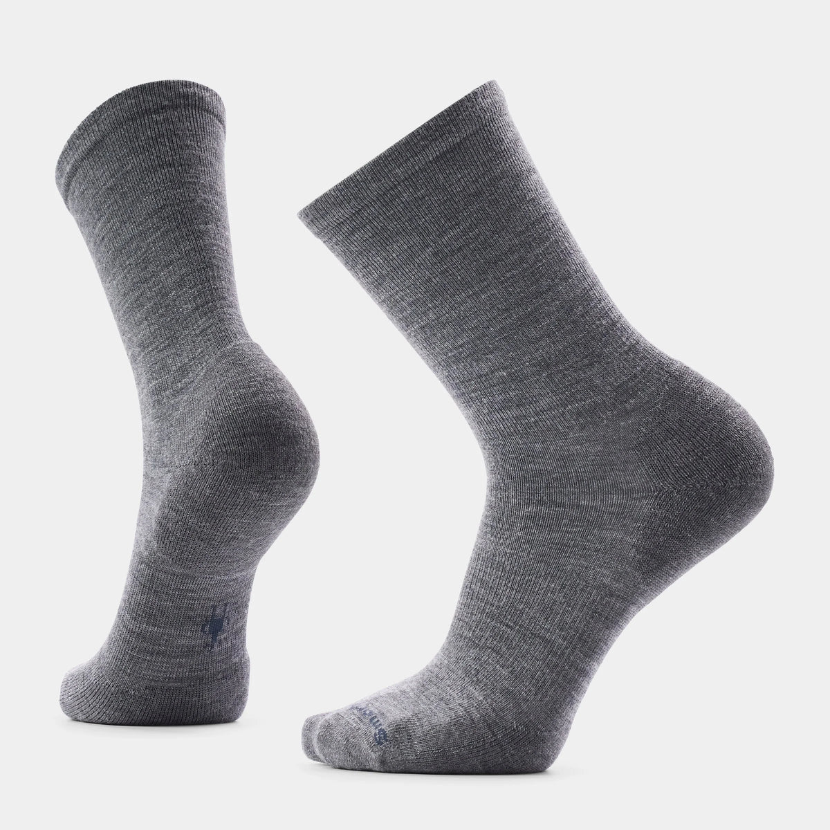 Everyday Solid Rib Crew Socks