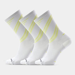 Run Pattern Crew Socks 3-Pack