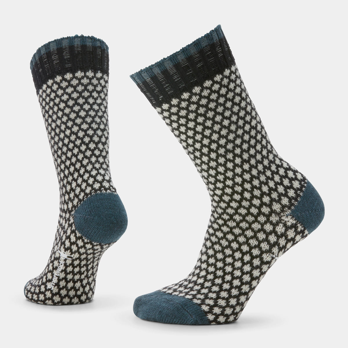 Women's Everyday Cozy Popcorn Polka Dot Crew Socks
