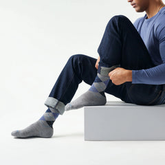 Everyday Diamond Jim Argyle Crew Socks